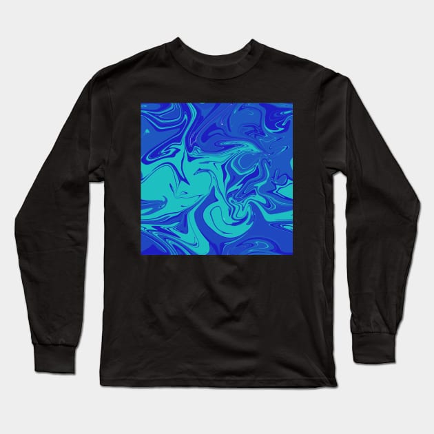 Flowing Water Long Sleeve T-Shirt by diffrances